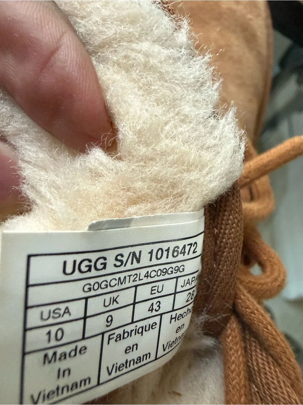 UGG suede chukka